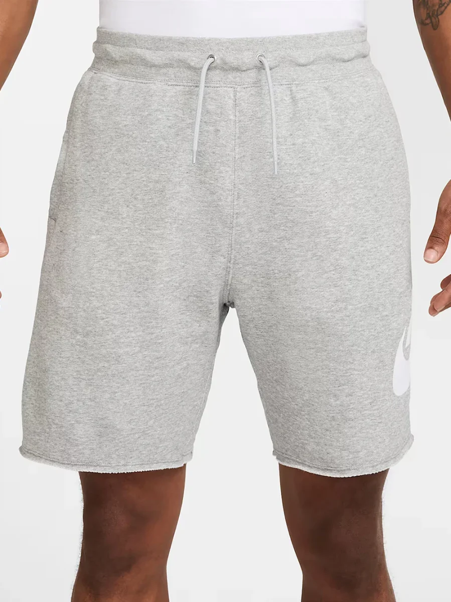 Short Nike Club Alumni in felpa garzata Grigio con Big logo FQ4950-063 - immagine 2