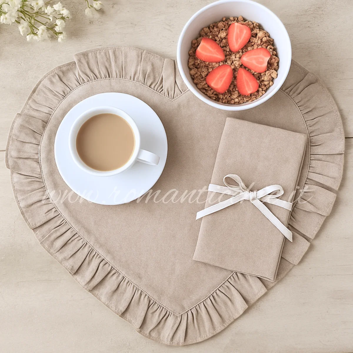 Set Americano Cuore Element Lovely Shabby - immagine 3